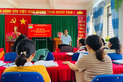 TẬP HUẤN GIÁO VIÊN PHỤ TRÁCH CHI ĐỘI