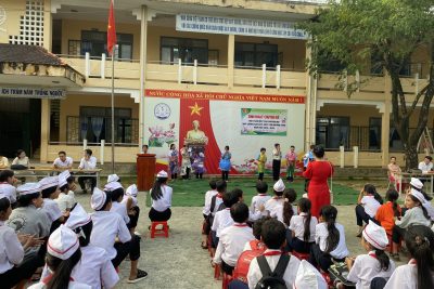 LIÊN ĐỘI TỔ CHỨC HOẠT ĐỘNG MỖI TUẦN MỘT CÂU CHUYỆN