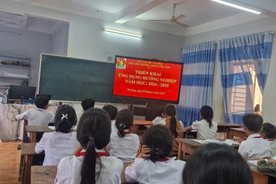 TRIỂN KHAI ÁP HƯỚNG NGHIỆP NĂM HỌC 2024 – 2025